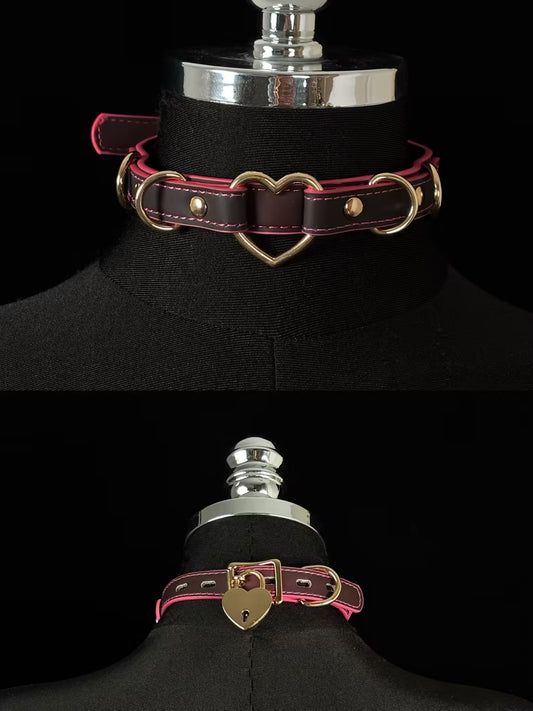 EVERGLIMP — Heart Thermochromic Choker