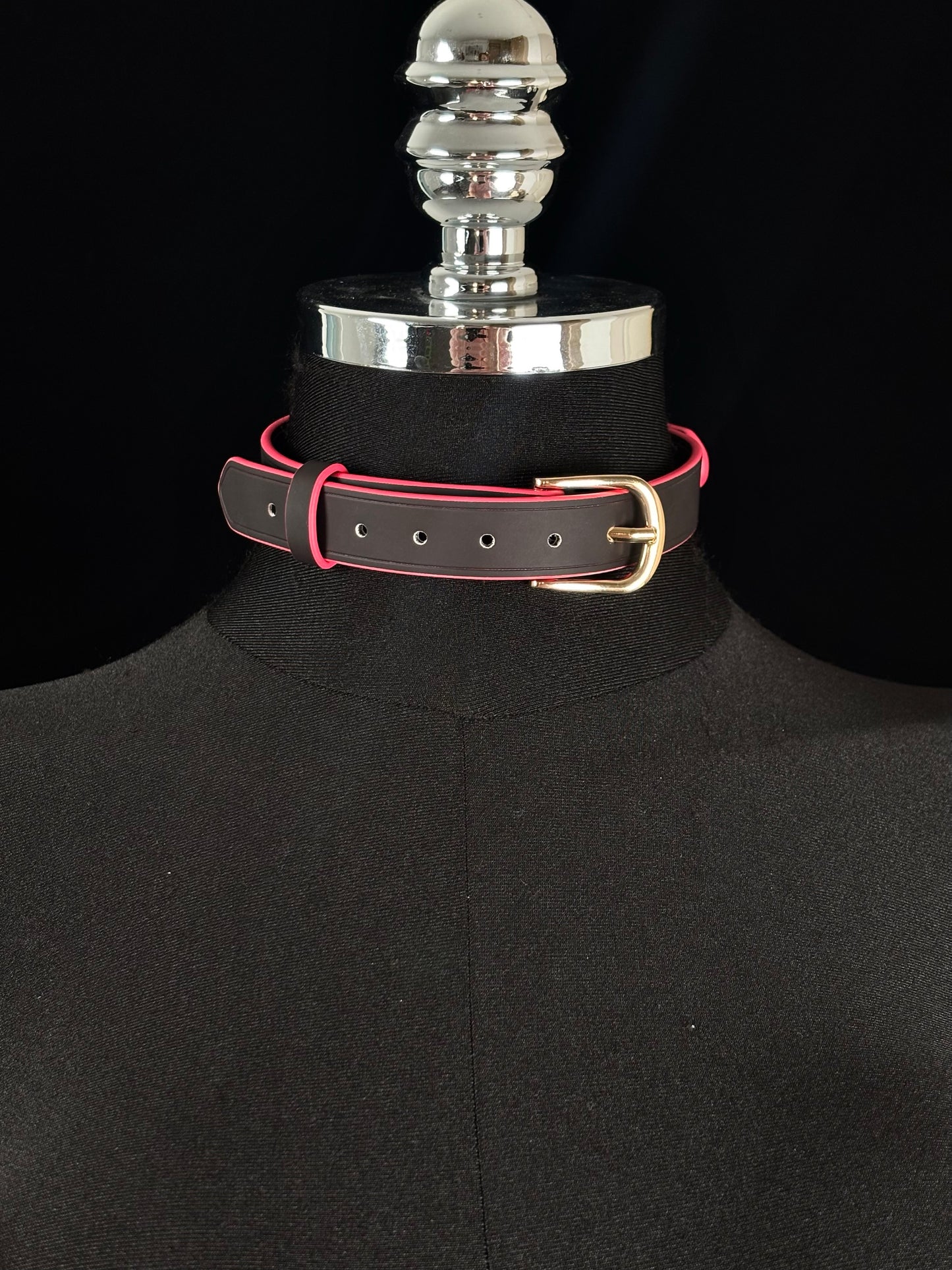 EVERGLIMP — Black to Red Heat-Reactive Color-Changing Cat Head Choker