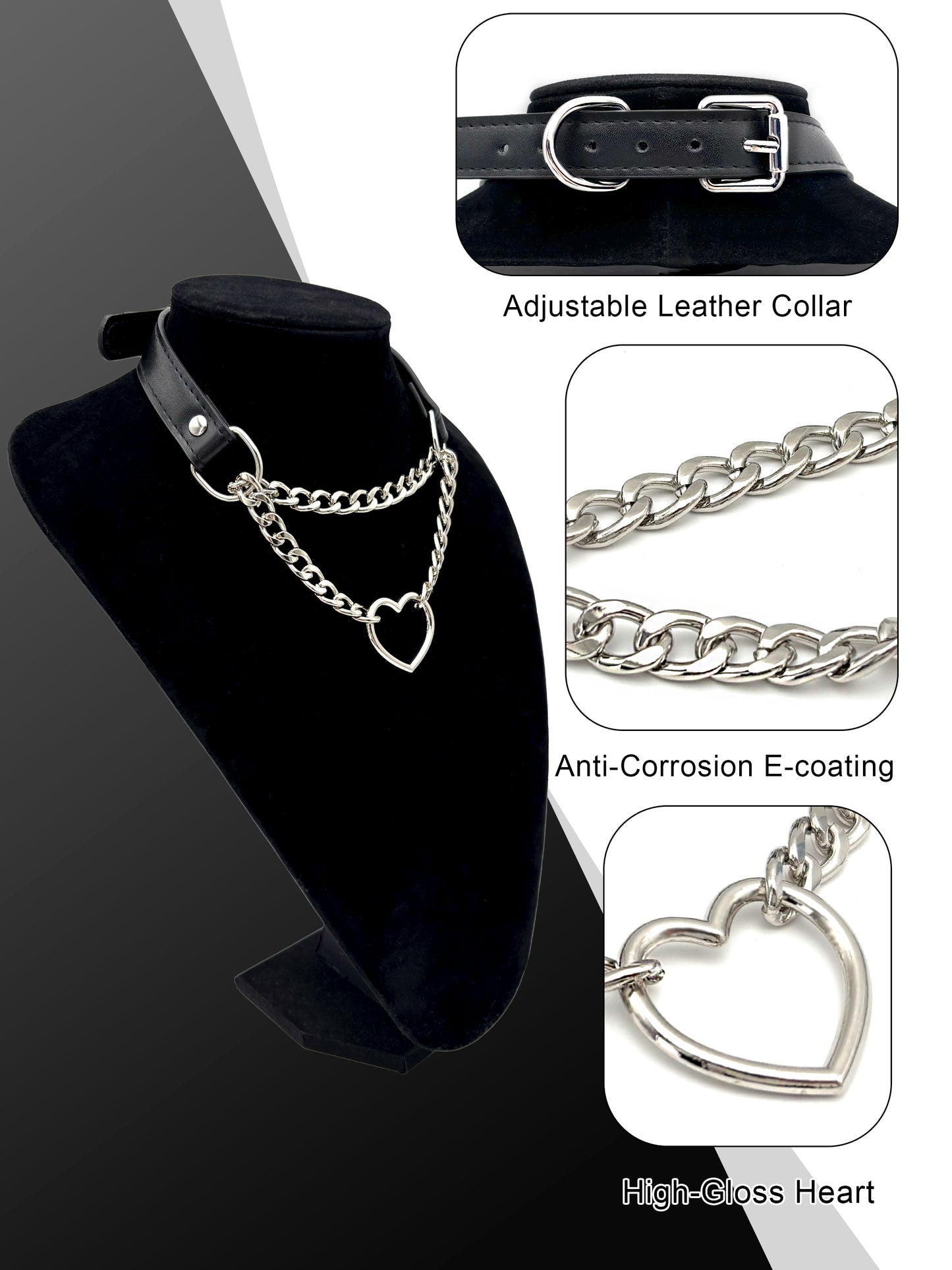 EVERGLIMP — Heart Pendant Necklace