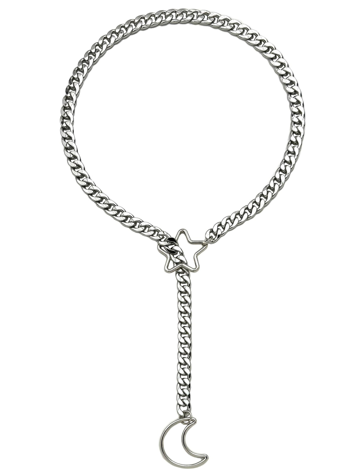 EVERGLIMP —Star Moon Necklace