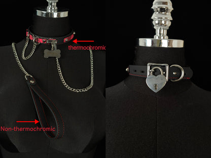 EVERGLIMP — Color-Changing Necklace Black to Red