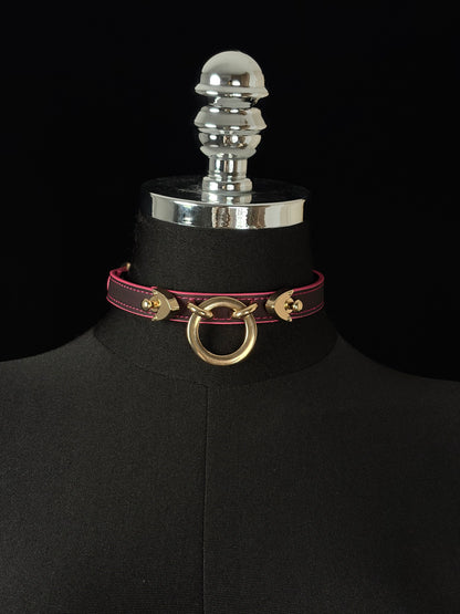 EVERGLIMP — Oring Choker Color-Changing Black to Red