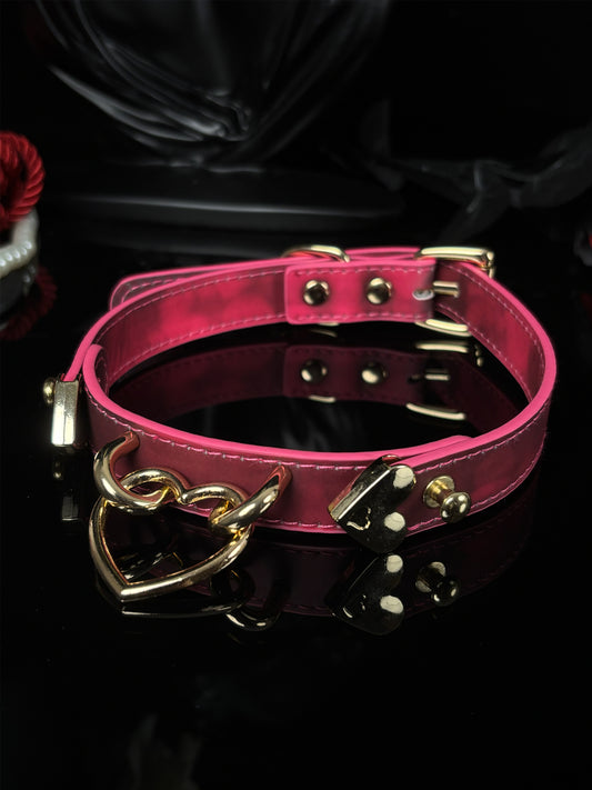 EVERGLIMP — Heart Temperature-Sensitive Choker black to red