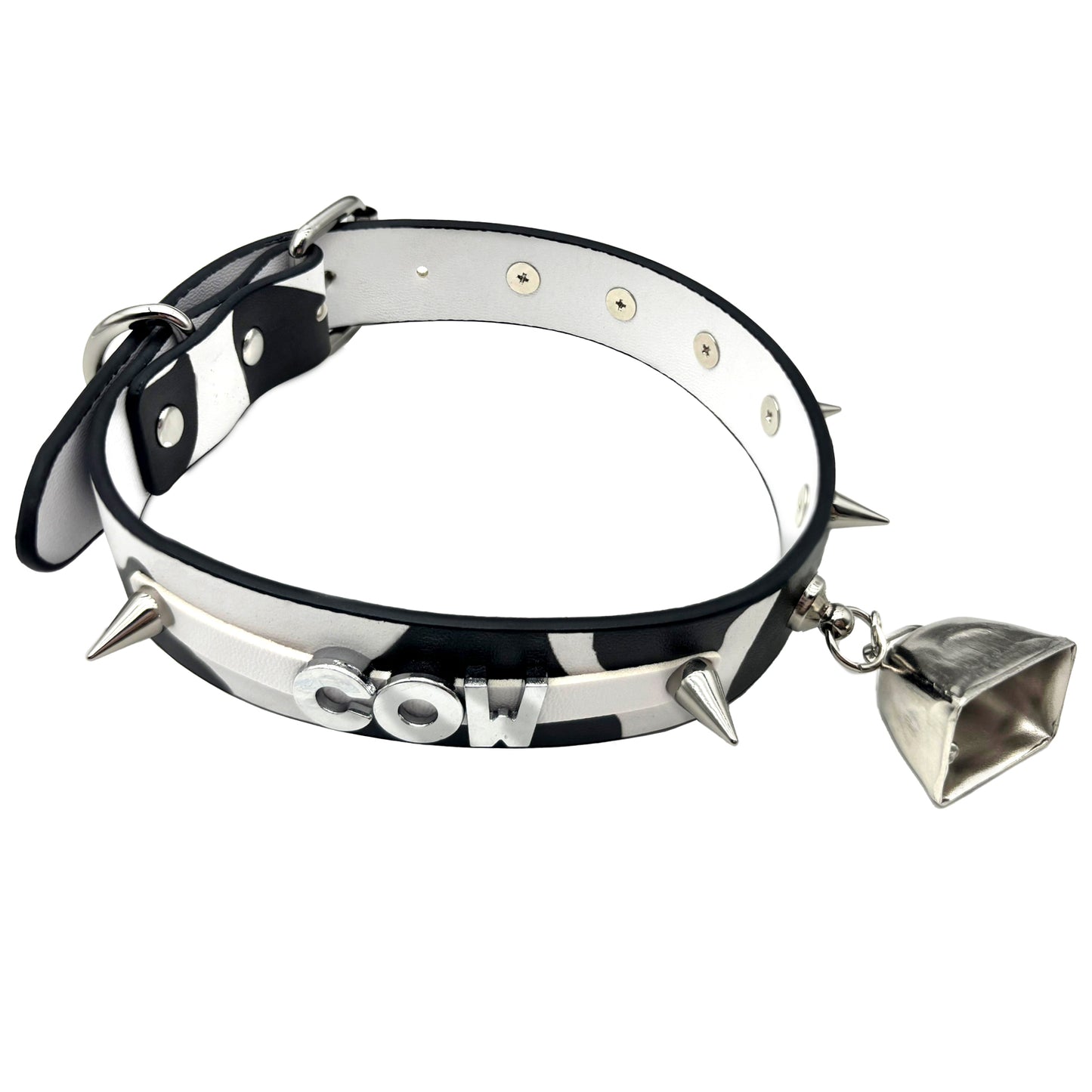 COWBELL LETTEER CHOKER