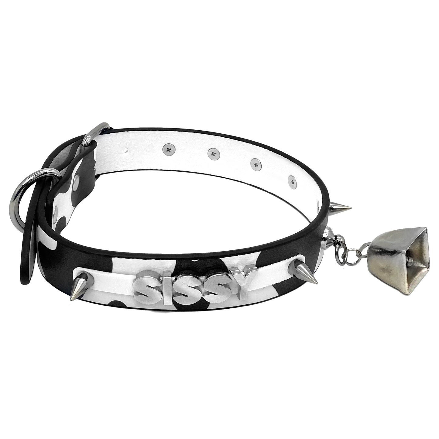 COWBELL LETTEER CHOKER