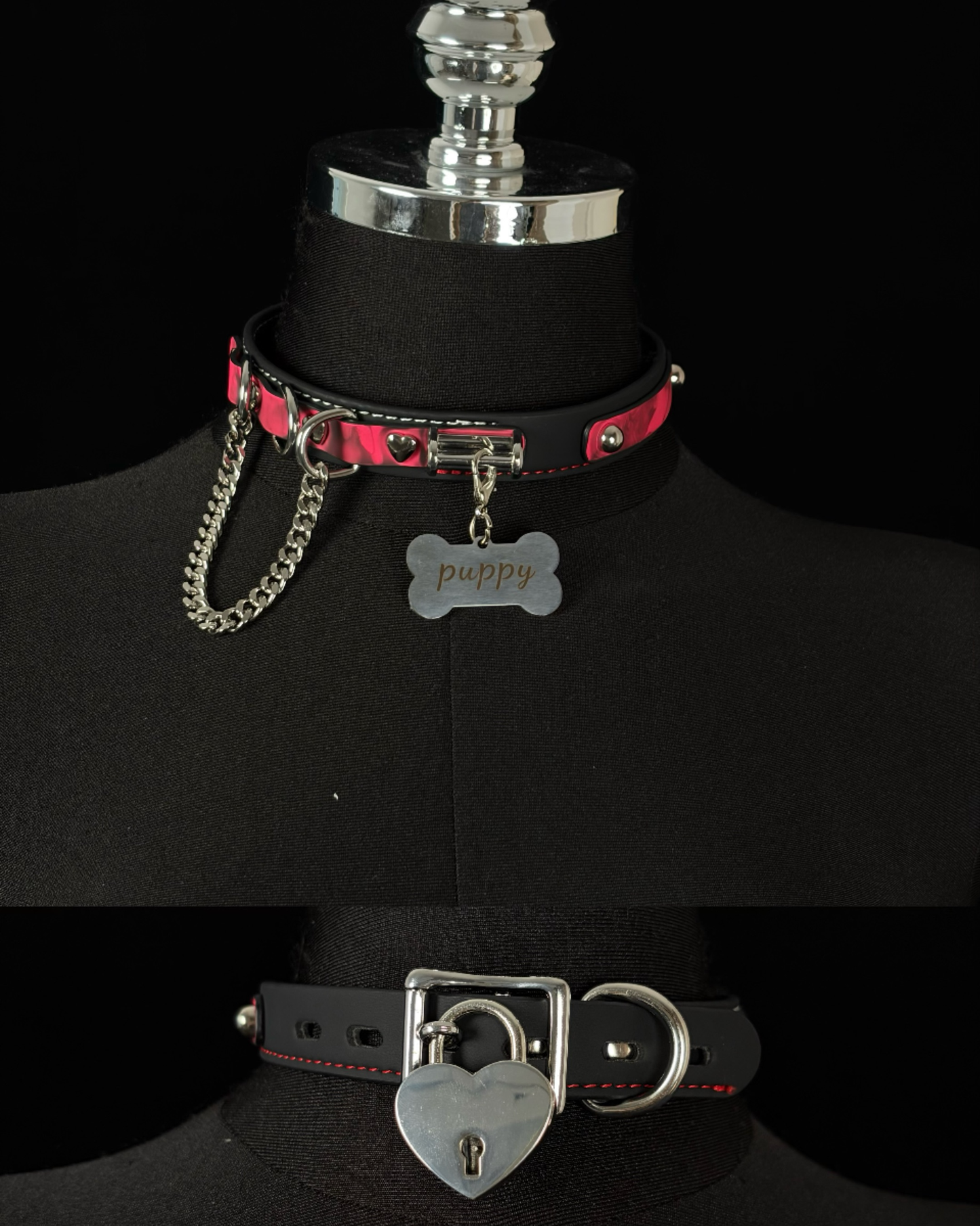 EVERGLIMP —  Thermochromic ChokerBlack to Red