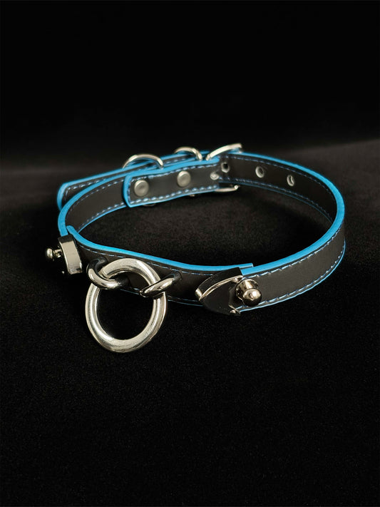 EVERGLIMP — Oring Choker Black to Blue