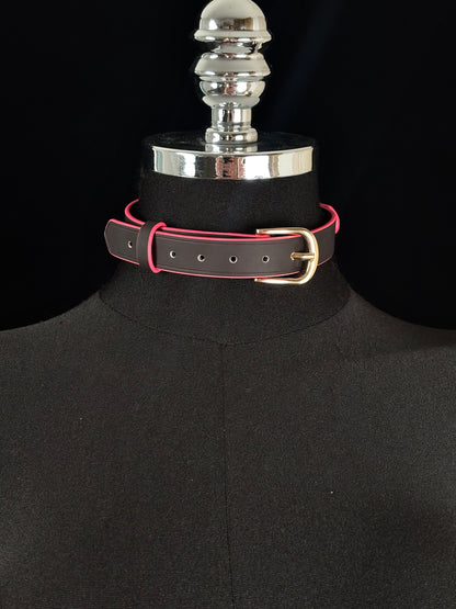 EVERGLIMP — Black to Red Heat-Reactive Color-Changing Cat Head Choker