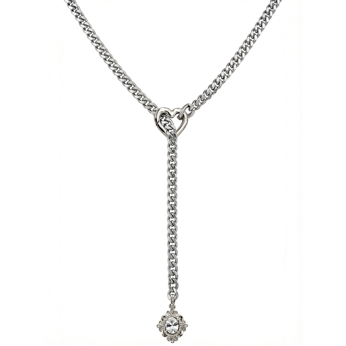 EVERGLIMP — Heart Ring Necklace