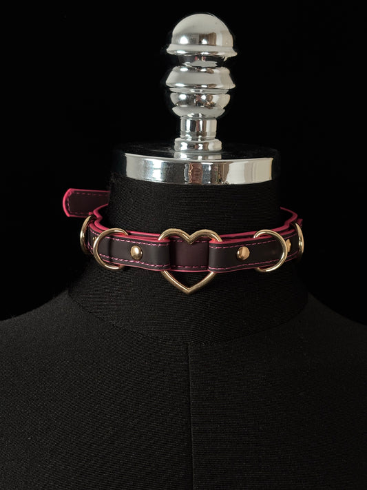 EVERGLIMP — Heart Thermochromic Choker
