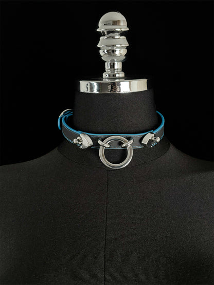 EVERGLIMP — Oring Choker Black to Blue