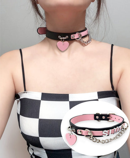 Bone-shaped Pendant Cute Choker