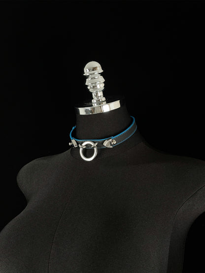 EVERGLIMP — Oring Choker Black to Blue