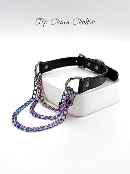 EVERGLIMP — Triple-Layer Choker-Rainbow