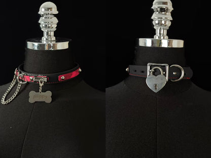 EVERGLIMP —  Thermochromic ChokerBlack to Red