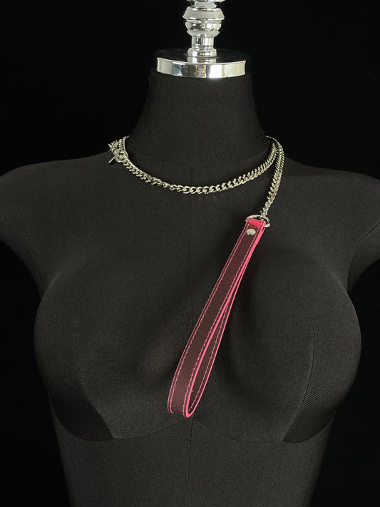 EVERGLIMP — Color-Changing Leather Chain Accessory -Black to Red