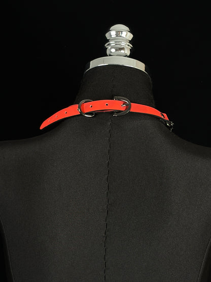 EVERGLIMP — Triple-Layer Color-Changing Leather Choker