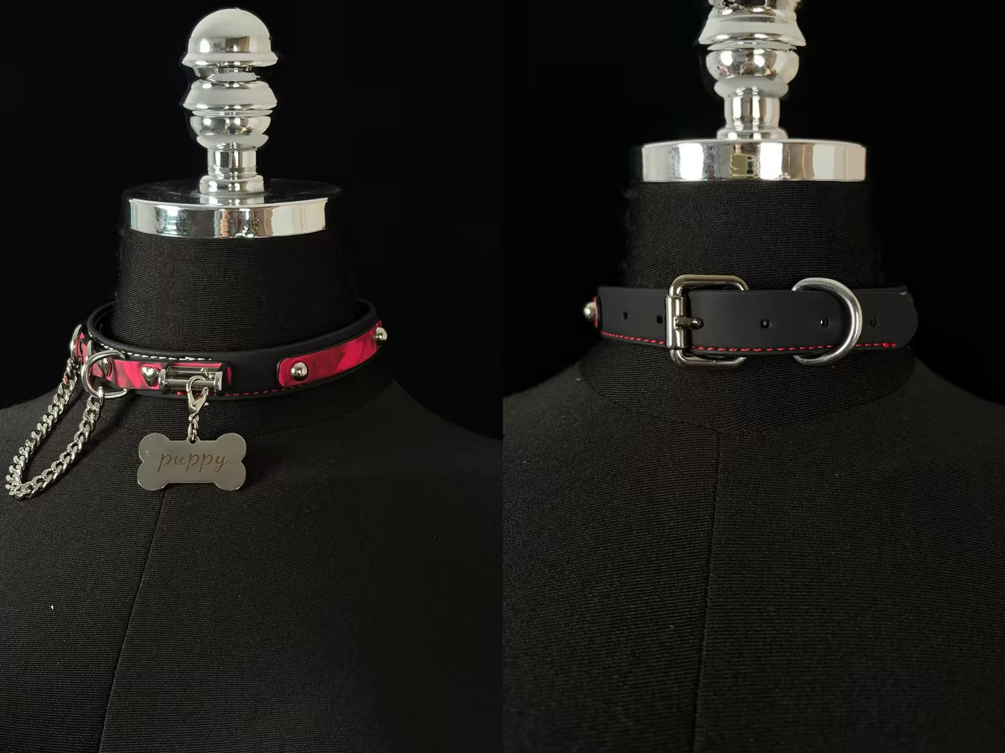 EVERGLIMP —  Thermochromic ChokerBlack to Red