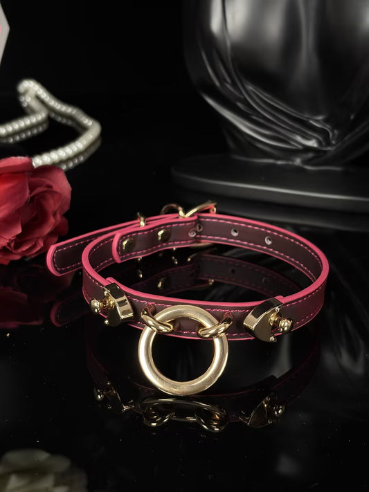 EVERGLIMP — Oring Choker Color-Changing Black to Red