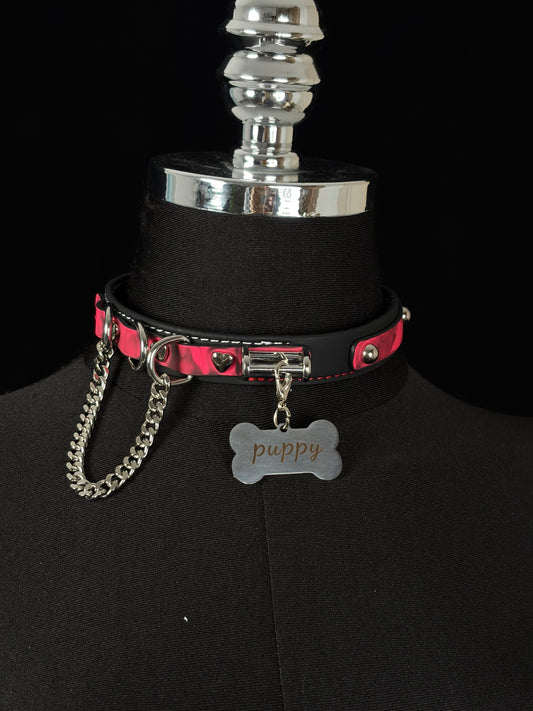 EVERGLIMP —  Thermochromic ChokerBlack to Red