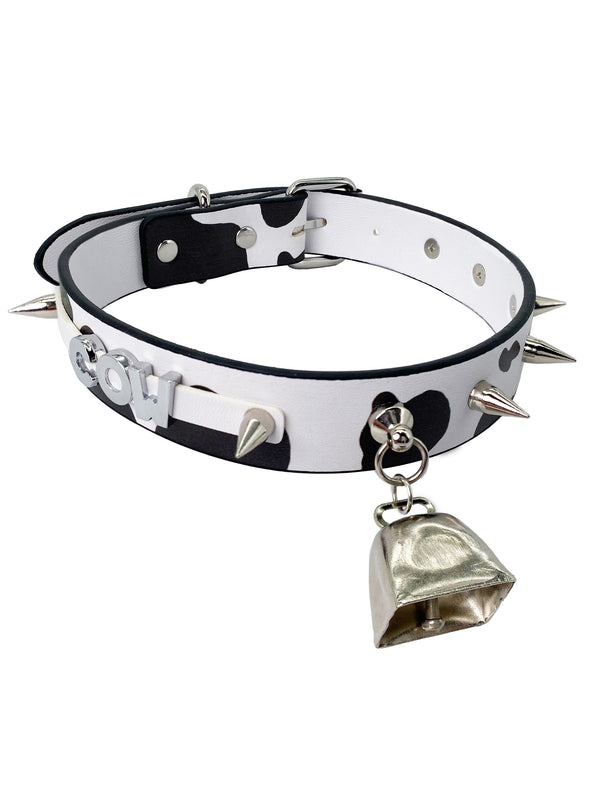 COWBELL LETTEER CHOKER