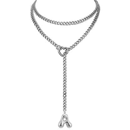 EVERGLIMP — Initial Necklace