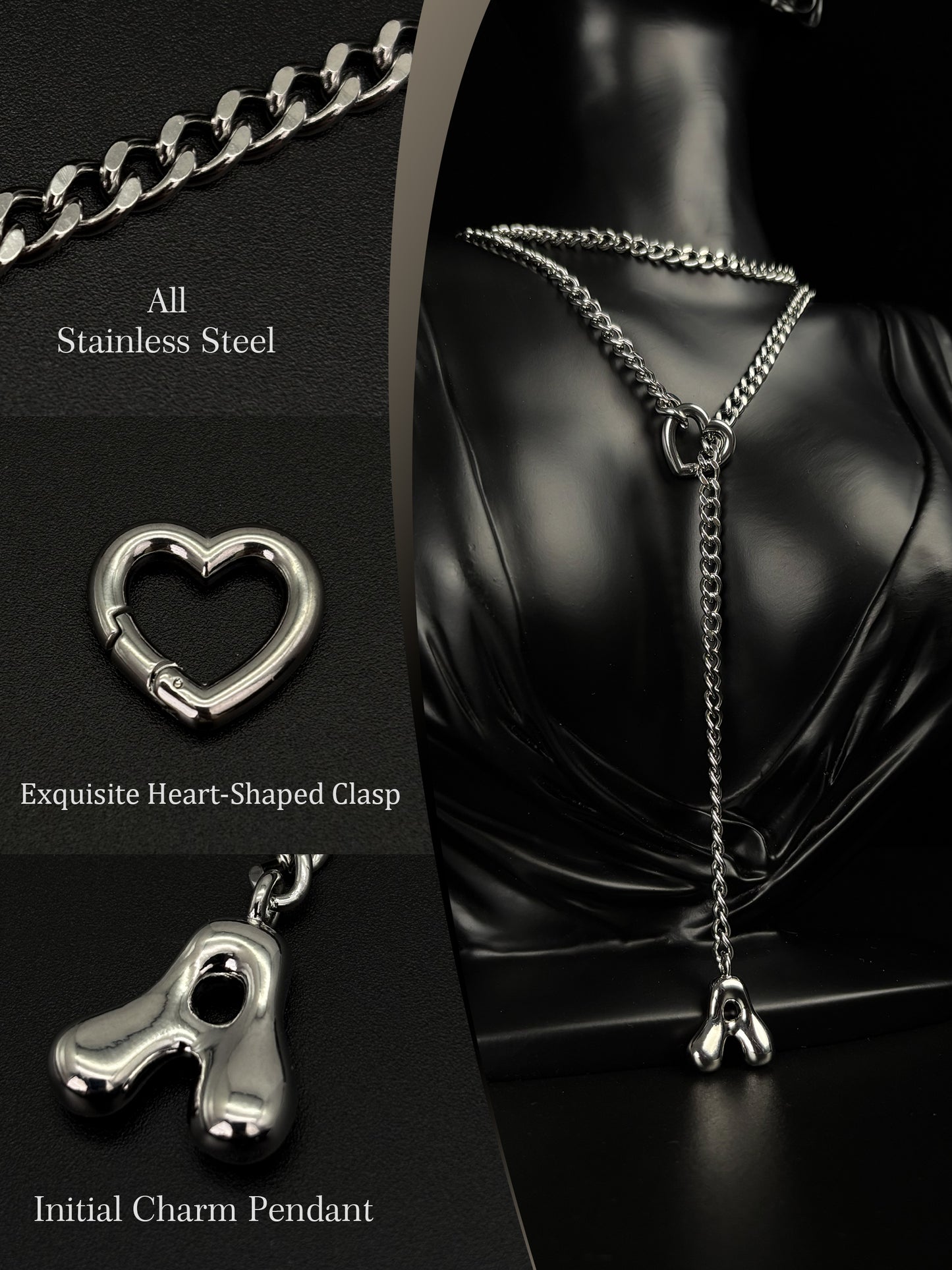 EVERGLIMP — Initial Necklace