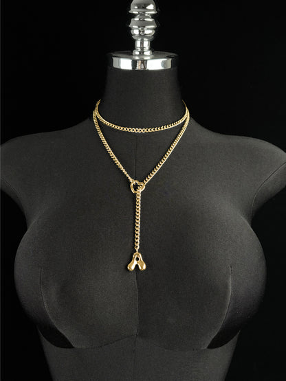 EVERGLIMP — 18K gold Plated Initial Necklace