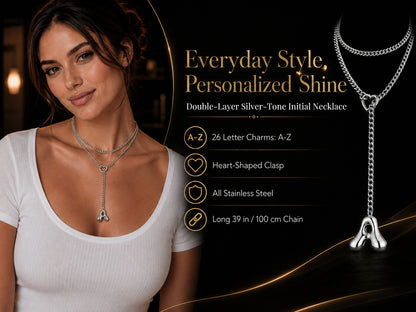 EVERGLIMP — 18K gold Plated Initial Necklace