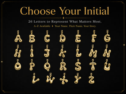 EVERGLIMP — 18K gold Plated Initial Necklace