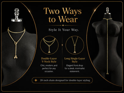 EVERGLIMP — 18K gold Plated Initial Necklace