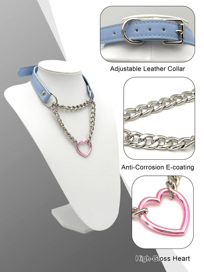 EVERGLIMP — Heart O-Ring Pendant Necklace For Women