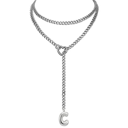 EVERGLIMP — Initial Necklace