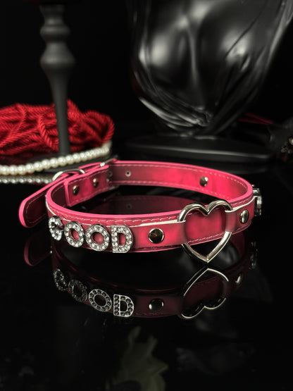 EVERGLIMP — Good Girl Silver-Tone Heat-Reactive Choker Set – Black to Red