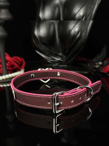 EVERGLIMP — Good Girl Silver-Tone Heat-Reactive Choker Set – Black to Red