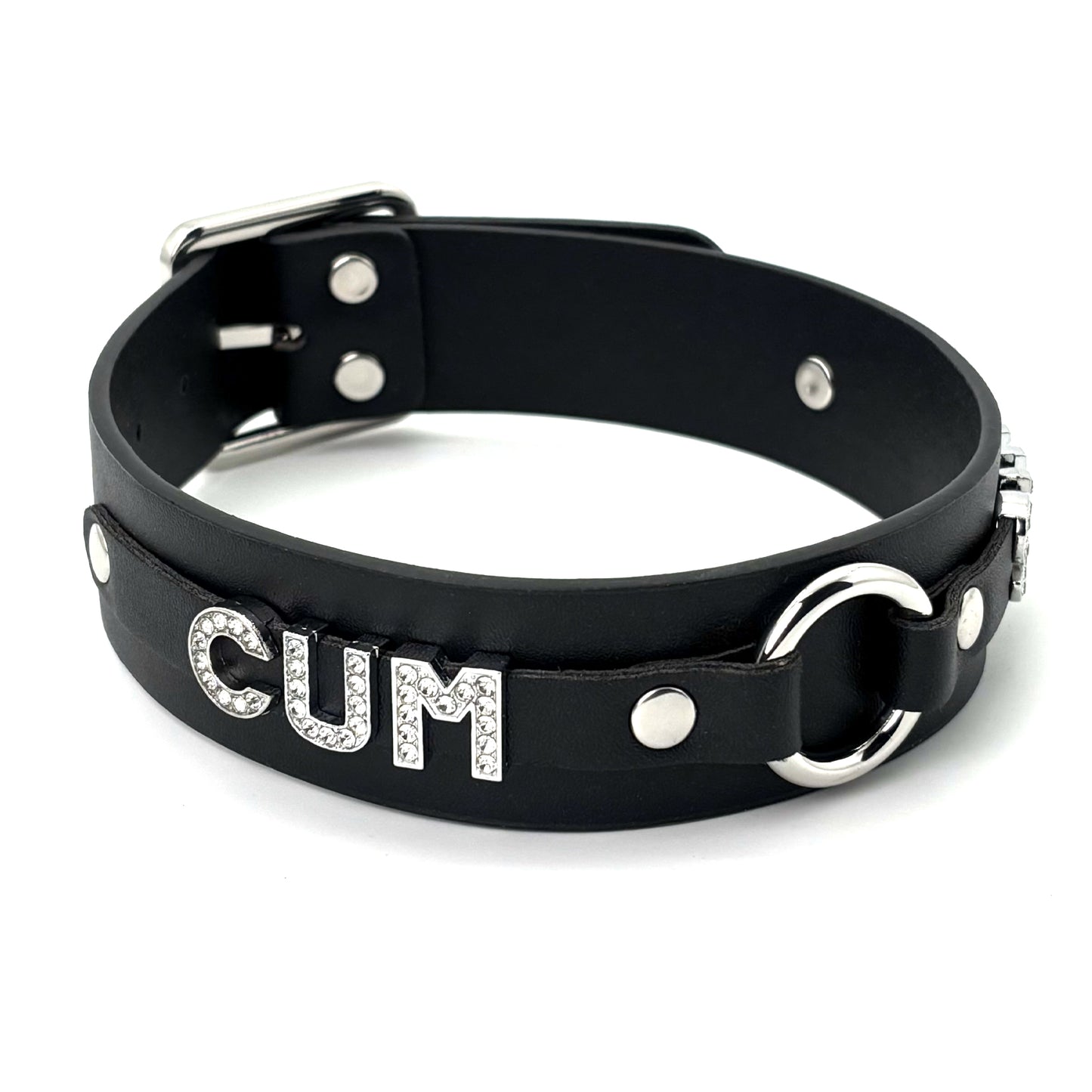 Handmade Black & Pink O-Ring Choker