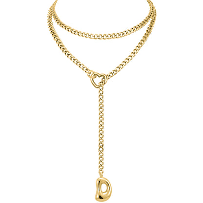 EVERGLIMP — 18K gold Plated Initial Necklace