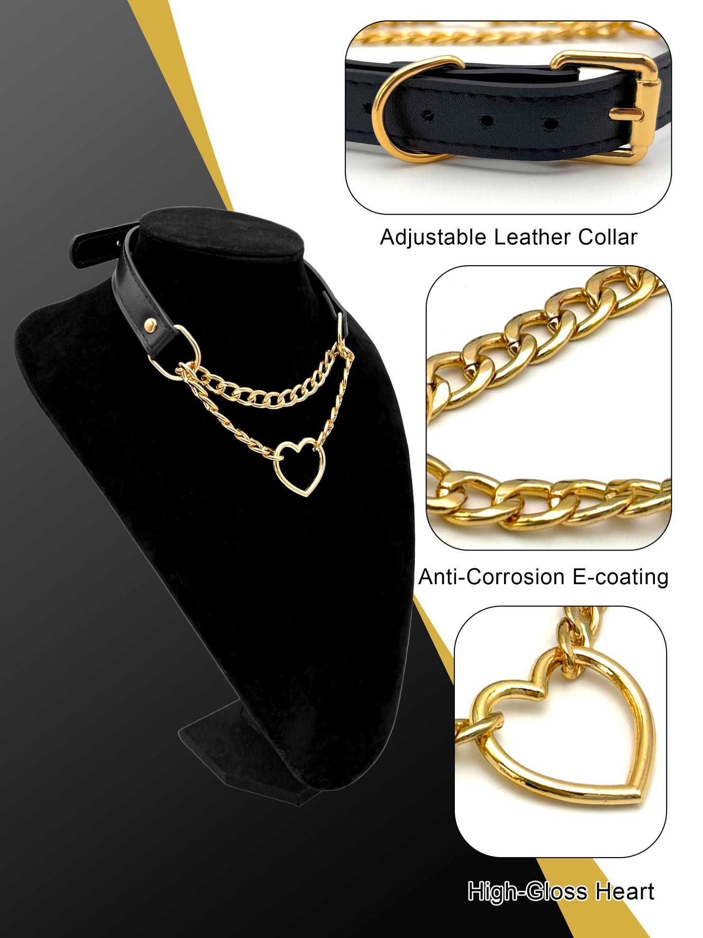 EVERGLIMP — Heart Pendant Necklace