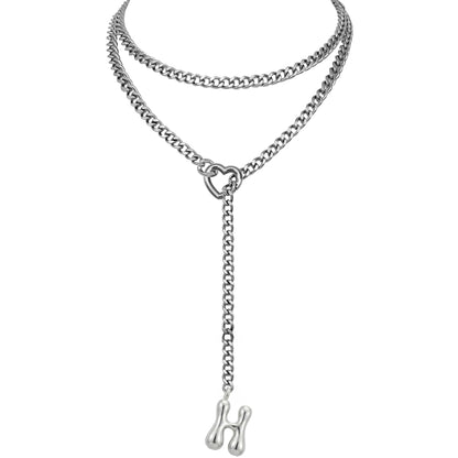 EVERGLIMP — Initial Necklace