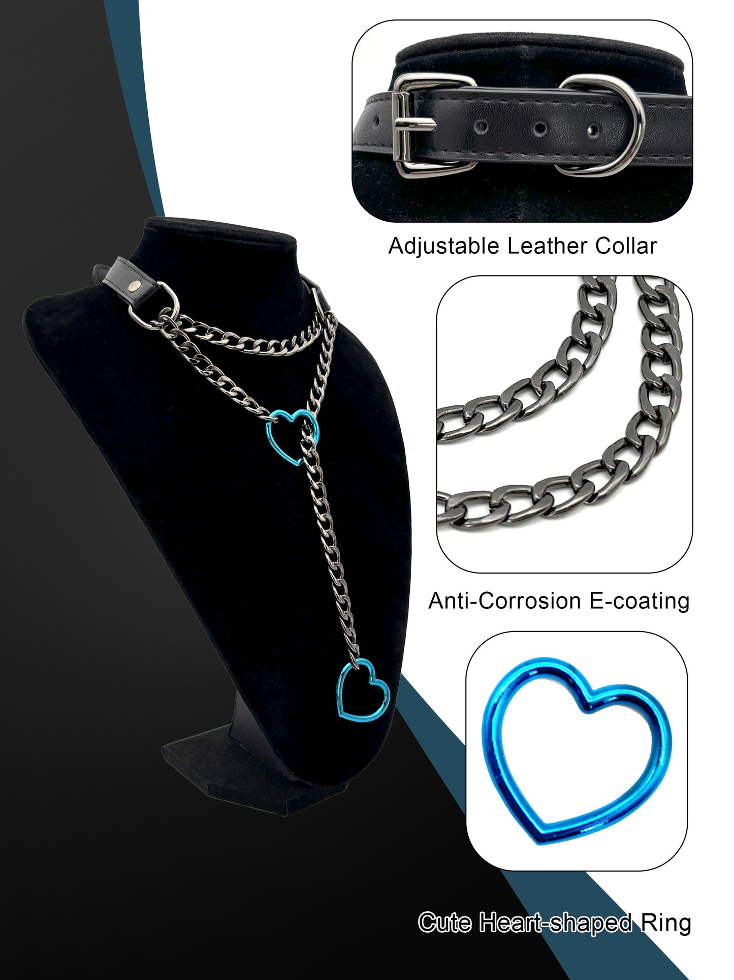 EVERGLIMP —.Heart Necklace Pendant