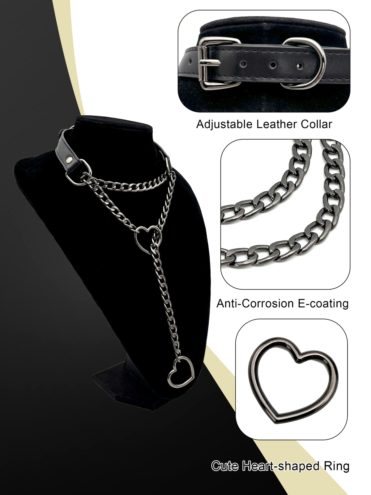 EVERGLIMP —.Heart Necklace Pendant