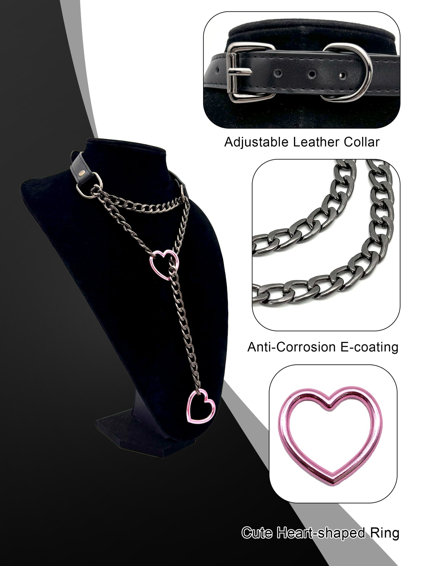 EVERGLIMP —.Heart Necklace Pendant
