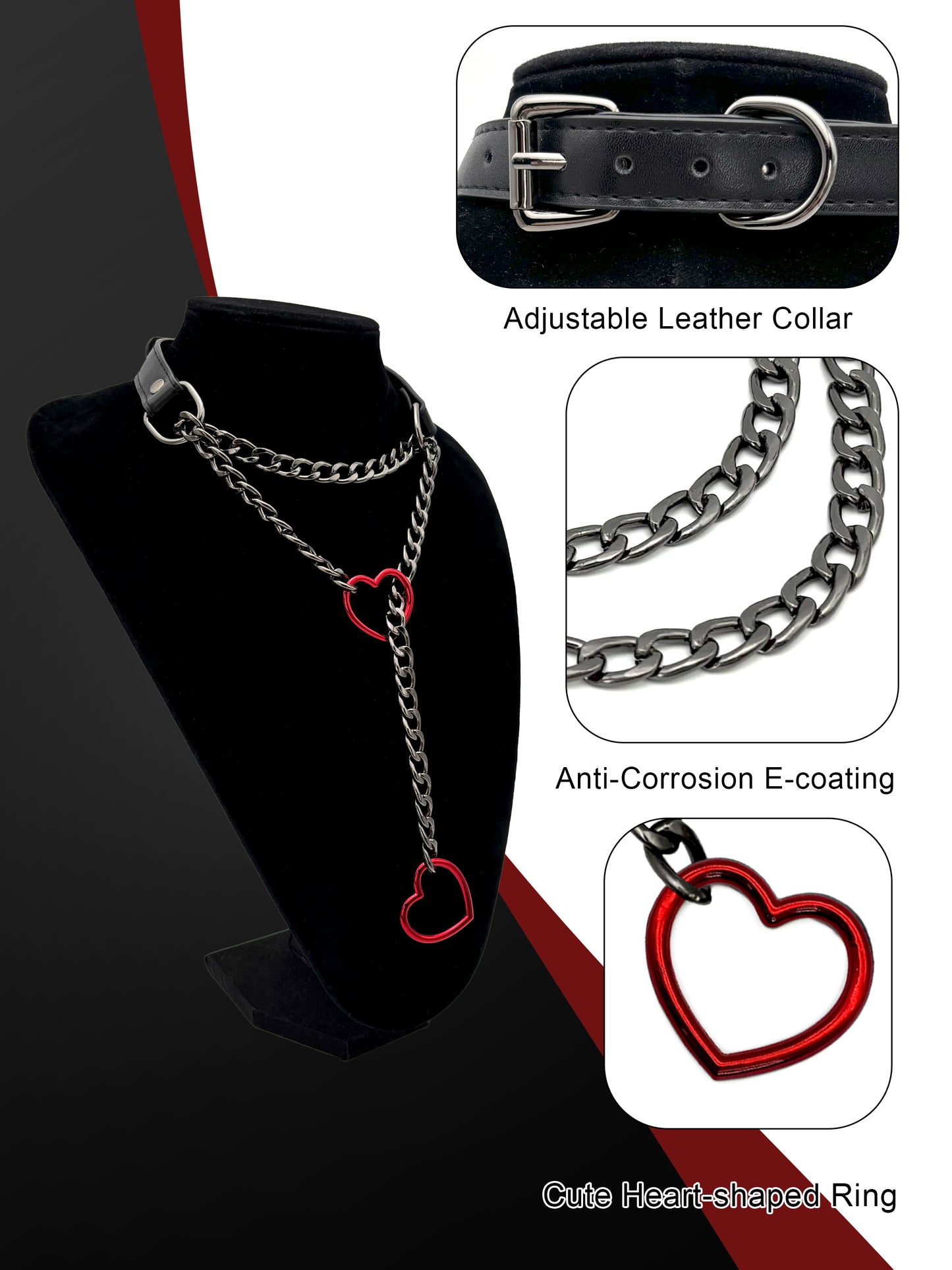 EVERGLIMP —.Heart Necklace Pendant