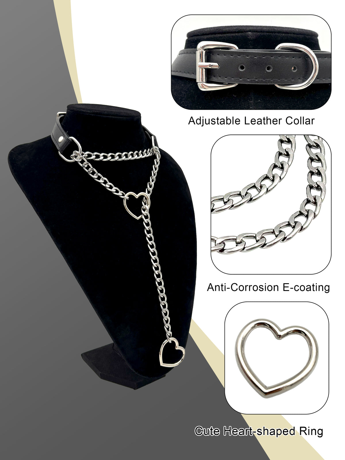 EVERGLIMP —.Heart Necklace Pendant