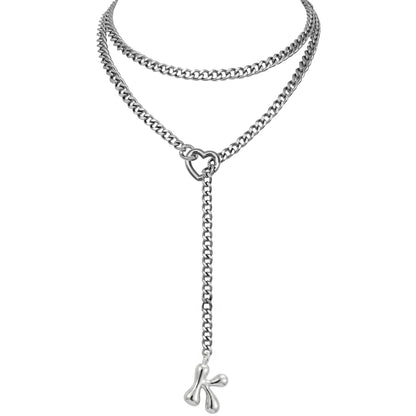 EVERGLIMP — Initial Necklace