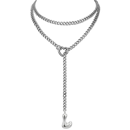 EVERGLIMP — Initial Necklace