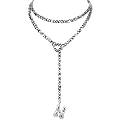 EVERGLIMP — Initial Necklace