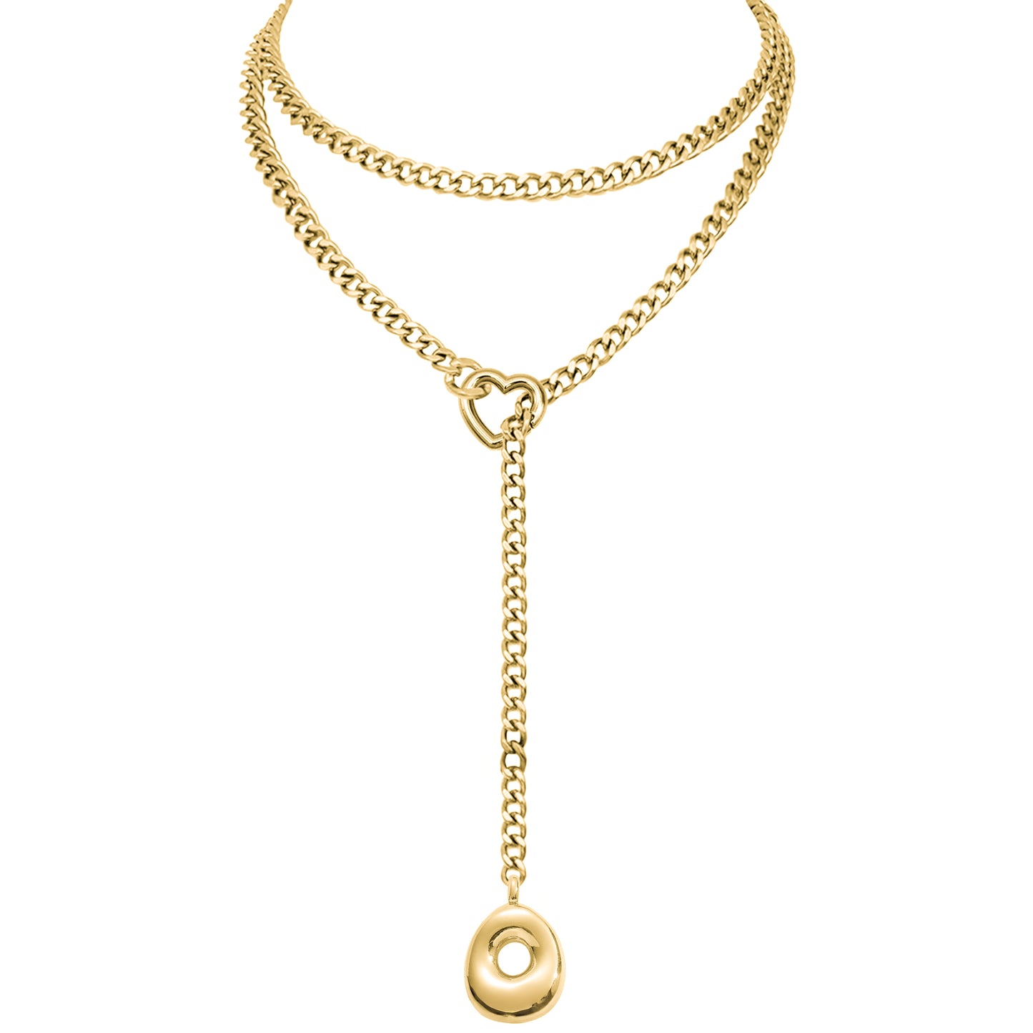 EVERGLIMP — 18K gold Plated Initial Necklace