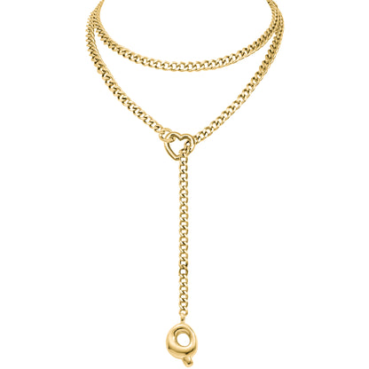 EVERGLIMP — 18K gold Plated Initial Necklace