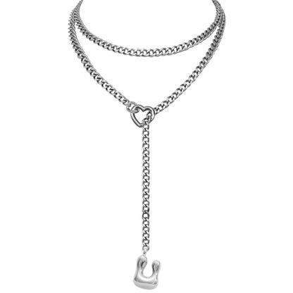 EVERGLIMP — Initial Necklace